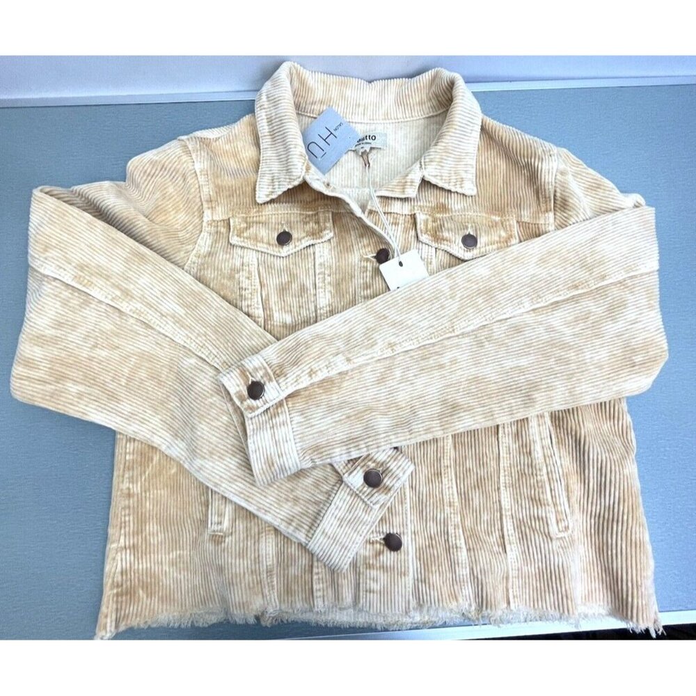 BESTTO Corduroy Jacket Women’s Medium Cropped Size Medium - Picture 9 of 15